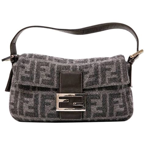 fendi chef flap bag|fendi monogram baguette bag.